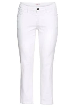 Sheego Gerade Stretch-Jeans LANA Mit Used-Effekten -Sheego Verkaufe 11284900299 03FI0 00 SH