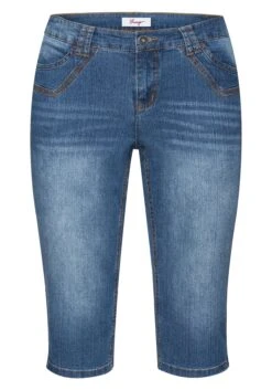 Sheego Caprijeans In Schmaler, Knielanger Form -Sheego Verkaufe 11295100053 09 SH