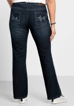 Sheego Bootcut Jeans MAILA Mit Used-Effekten -Sheego Verkaufe 11403600330 003E9 00 SH