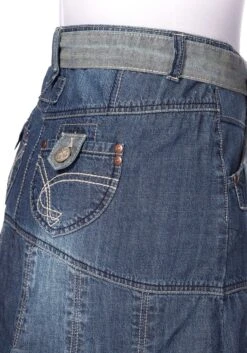 Jeansrock Mit Falten -Sheego Verkaufe 11754500053 07 SH