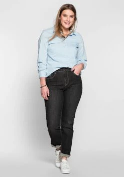 Sheego Gerade Jeans LANA Mit Shaping-Einsatz -Sheego Verkaufe 12035700341 00 SH