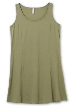 Sheego Kleid In A-Linie Mit Breiten Trägern -Sheego Verkaufe 12037502000 04L07 00 SH