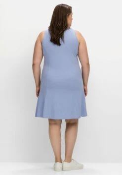 Sheego Kleid In A-Linie Mit Breiten Trägern -Sheego Verkaufe 12037502065 04LAX 02 SH