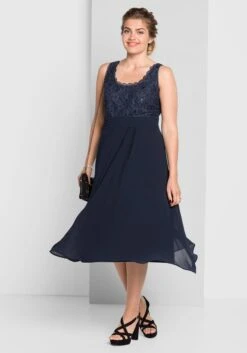 Sheego Abendkleid Mit Spitze -Sheego Verkaufe 12424000018 01GNZ 00 SH