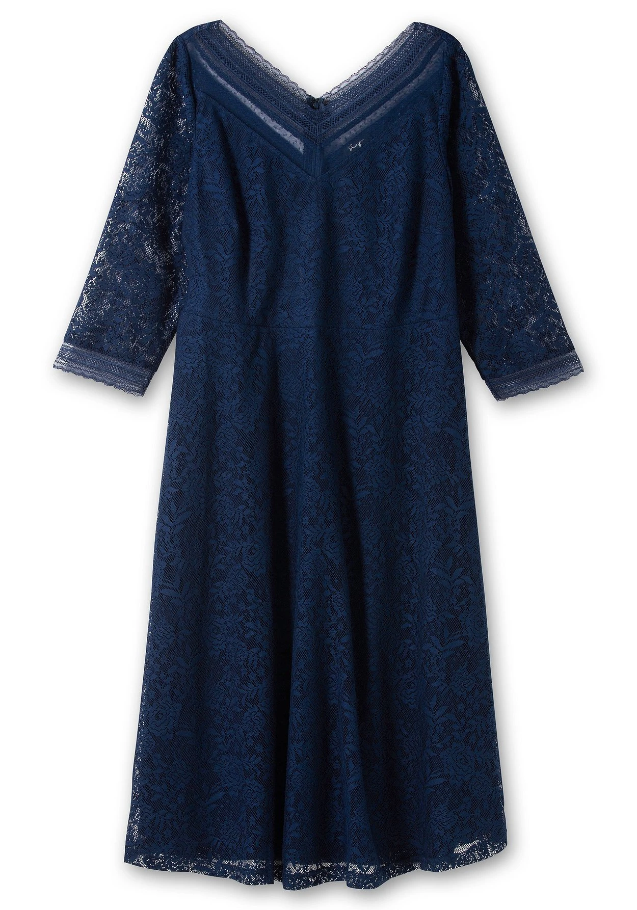 Sheego Abendkleid Aus Floraler Spitze 4 Sheego Abendkleid Aus Floraler Spitze – Bild 4