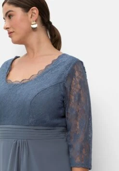 Sheego Cocktailkleid Mit Floraler Spitze -Sheego Verkaufe 12633202028 04NB7 02 SH