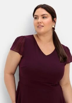 Sheego Abendkleid Mit Flügelärmeln -Sheego Verkaufe 12843400263 04SK8 01 SH