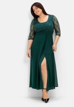 Sheego Abendkleid Mit Floraler Spitze 10 Sheego Abendkleid Mit Floraler Spitze -Sheego Verkaufe 12851401685 04SKC 01 SH