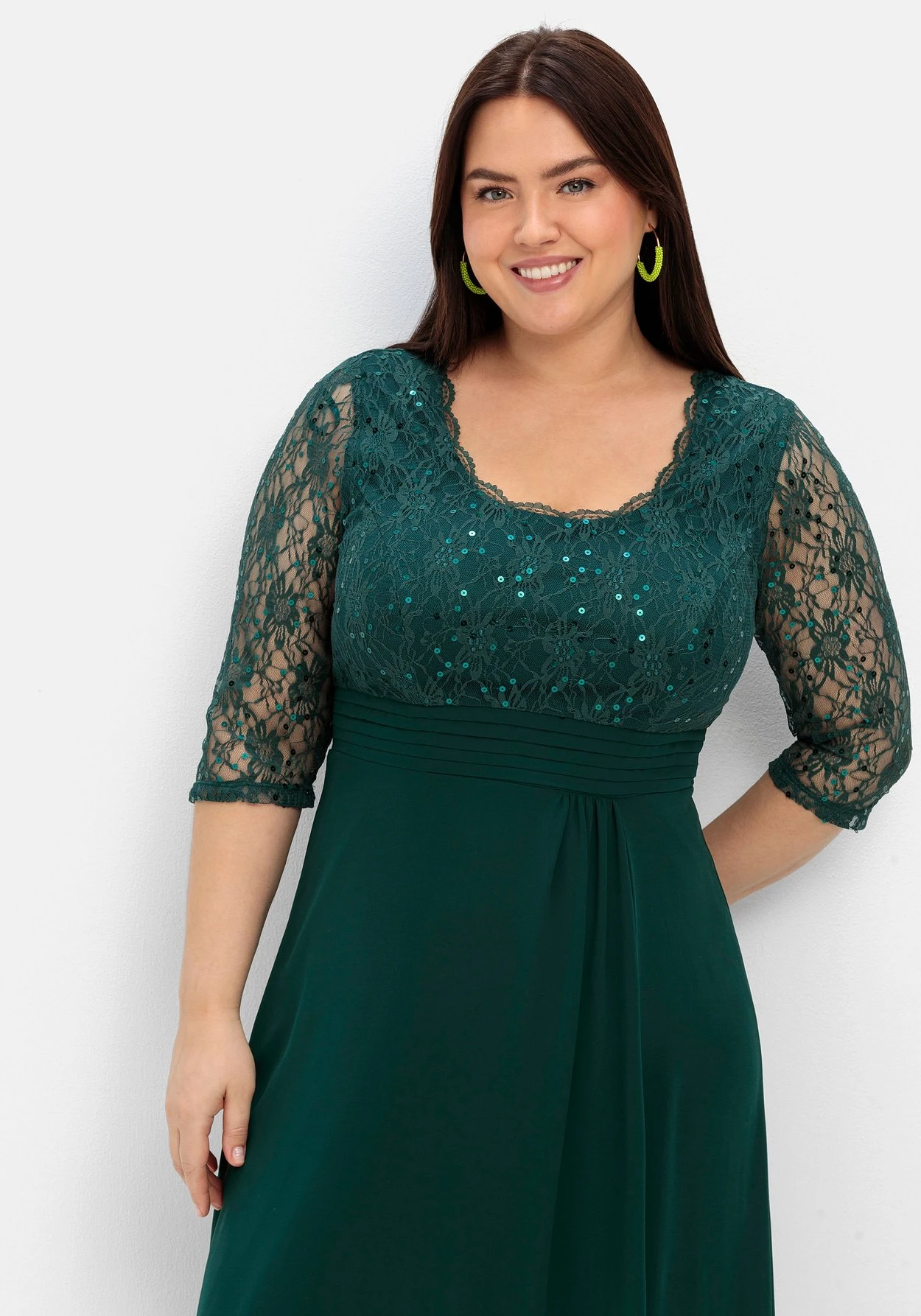 Sheego Abendkleid Mit Floraler Spitze 6 Sheego Abendkleid Mit Floraler Spitze – Bild 6