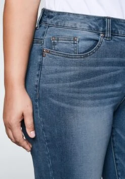 Sheego Gerade Stretch-Jeans Mit Bodyforming-Effekt -Sheego Verkaufe 12895400053 02LVA 00 SH