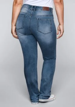Sheego Gerade Stretch-Jeans Mit Bodyforming-Effekt -Sheego Verkaufe 12895400053 02LVC 00 SH