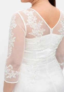 Sheego Abendkleid Mit Spitzenapplikationen In Corsagenoptik -Sheego Verkaufe 13068800011 04SKT 02 SH