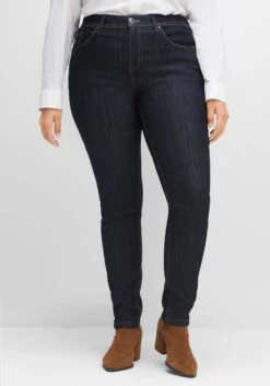 Sheego Schmale Stretch-Jeans KIRA In 5-Pocket-Form