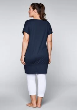 Sheego Shirtkleid Mit Taschen -Sheego Verkaufe 13116900018 02KZO 00 SH