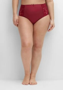 Sheego Taillenslip Mit Transparenter Spitze