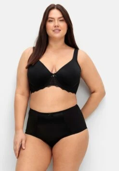 Sheego T-Shirt-BH Mit Spitze Und Nahtlosen Cups -Sheego Verkaufe 13499300289 04UQ6 02 SH