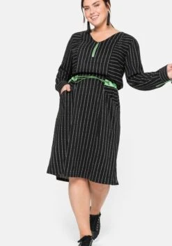 Sheego Kleid Mit Neonfarbenen Details -Sheego Verkaufe 13529000289 039MM 00 SH