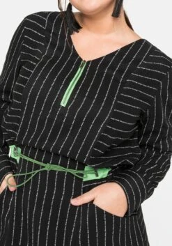 Sheego Kleid Mit Neonfarbenen Details -Sheego Verkaufe 13529000289 039MN 00 SH