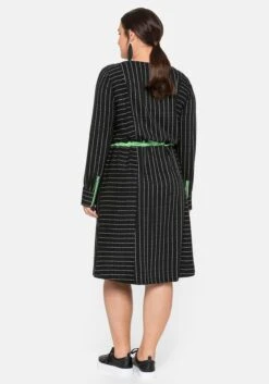 Sheego Kleid Mit Neonfarbenen Details -Sheego Verkaufe 13529000289 039MS 00 SH