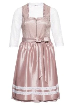 Sheego Dirndl 3-teilig Mit Schürze Und Spitzenbluse -Sheego Verkaufe 13556801504 03AAE 00 SH
