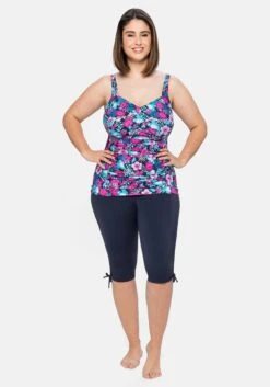 Sheego Badehose Mit Raffung, Shape-Caprischnitt -Sheego Verkaufe 13588200018 04DTX 02 SH