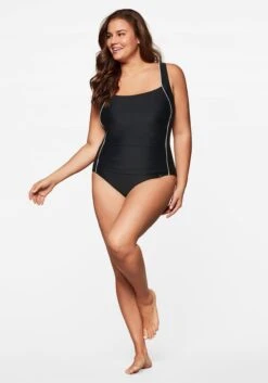 Sheego Badeanzug Mit Paspeln; Shaping-Effekt -Sheego Verkaufe 13652700289 03CN6 01 SH