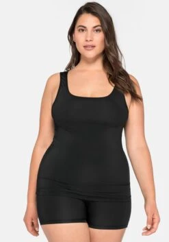 Sheego Tanktop In Extralanger Form, Aus Microfaser -Sheego Verkaufe 13733800289 03J2J 02 SH