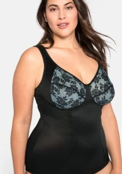 Sheego Body Mit Shape-Effekt, Cups Aus Floraler Spitze -Sheego Verkaufe 13800000422 03IVG 00 SH