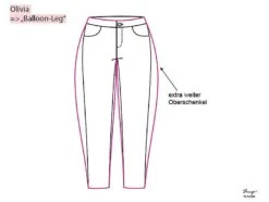 Sheego Jeans OLIVIA Mit Ballonförmigem Bein -Sheego Verkaufe 13841700341 00 SH