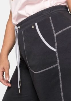 Sheego Relax-Bermudas In Gerader Form, Mit Kontrastnähten -Sheego Verkaufe 13848300105 03TLZ 02 SH