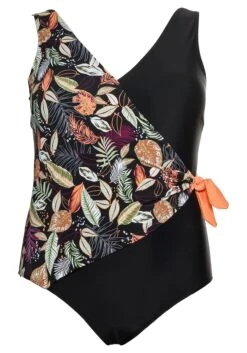 Badeanzug In Wickeloptik, Mit Shaping-Effekt -Sheego Verkaufe 13895800377 03QR4 00 SH