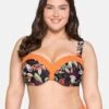 Bikini-Oberteil Mit Wattierten Cups, Mix & Match