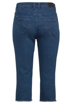 Sheego Slim Fit Jeans In 3/4-Länge, Mit Fransen Am Saum -Sheego Verkaufe 13939800053 03UIM 00 SH