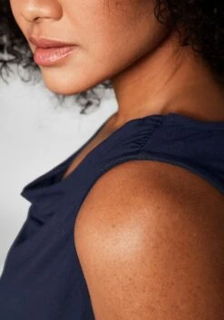 Sheego Top Mit Wasserfallkragen Und Gummibund -Sheego Verkaufe 13965000018 03VXI 00 SH