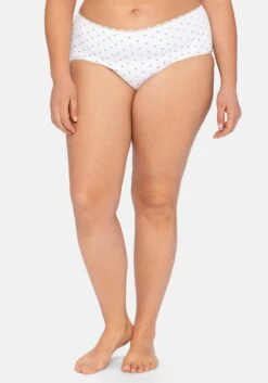 Sheego Panty Im 3er-Pack, Mit Spitzenkanten -Sheego Verkaufe 13976301987 03X6N 01 SH