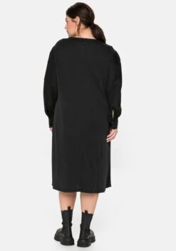 Sheego Shirtkleid Mit Taschen, Im Materialmix -Sheego Verkaufe 14000600289 03XFV 02 SH