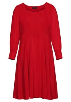 Sheego Cocktailkleid In Midilänge, Mit Dezentem Muster -Sheego Verkaufe 14011901358 03XM9 00 SH