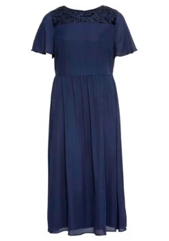Sheego Abendkleid Aus Chiffon, Mit Pailletten-Einsatz -Sheego Verkaufe 14017300018 03XLL 00 SH