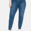 Sheego Slim Jeans Mit Vorverlegter Teilungsnaht