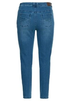 Sheego Slim Jeans Mit Vorverlegter Teilungsnaht -Sheego Verkaufe 14026100053 043JQ 00 SH