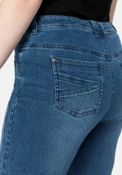 Sheego Slim Jeans Mit Vorverlegter Teilungsnaht -Sheego Verkaufe 14026100053 043JS 02 SH