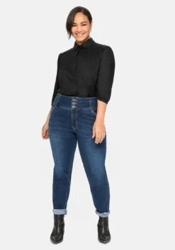 Sheego Slim Jeans In Curvy-Schnitt ANNE, Mit High-Waist-Bund -Sheego Verkaufe 14026200330 043IO 02 SH