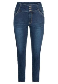 Sheego Slim Jeans In Curvy-Schnitt ANNE, Mit High-Waist-Bund -Sheego Verkaufe 14026200330 043IQ 00 SH