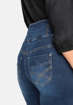 Sheego Slim Jeans In Curvy-Schnitt ANNE, Mit High-Waist-Bund -Sheego Verkaufe 14026200330 043IU 02 SH