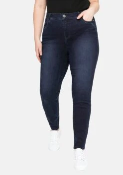 Sheego Skinny Jeans Mit Gummibund Und Push-up-Effekt