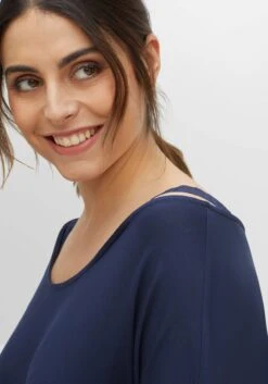 Sheego Schlafanzugshirt In Lagenoptik, Mit Trägern Aus Spitze -Sheego Verkaufe 14032300018 04HSX 02 SH