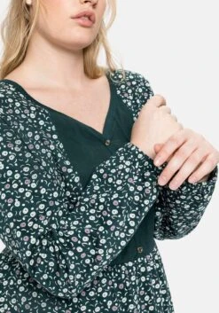 Sheego Jerseykleid Mit Bluseneinsatz Vorn, In Kniefreier Länge 11 Sheego Jerseykleid Mit Bluseneinsatz Vorn, In Kniefreier Länge -Sheego Verkaufe 14036701878 043MX 02 SH