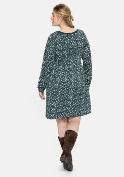 Sheego Jerseykleid Mit Bluseneinsatz Vorn, In Kniefreier Länge 8 Sheego Jerseykleid Mit Bluseneinsatz Vorn, In Kniefreier Länge -Sheego Verkaufe 14036701878 043N2 02 SH