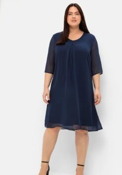 Sheego Cocktailkleid Im Layerlook, Aus Chiffon -Sheego Verkaufe 14052800018 04SN2 02 SH