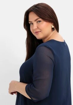 Sheego Cocktailkleid Im Layerlook, Aus Chiffon -Sheego Verkaufe 14052800018 04SN5 02 SH